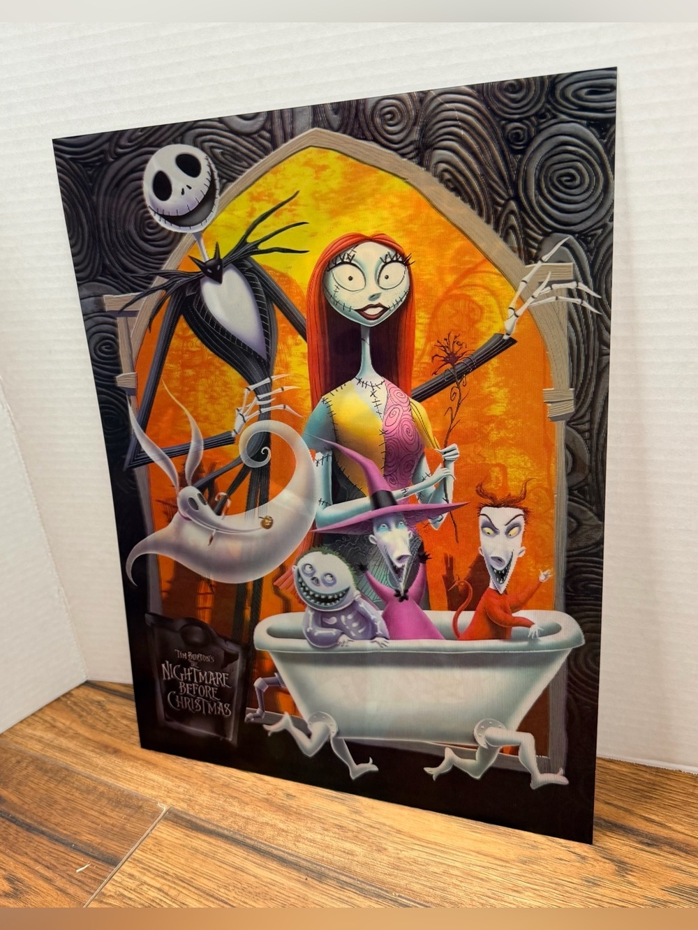 The Nightmare Before Christmas Sally & Friends 3D Lenticular poster